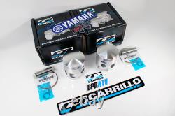 CP-Carrillo Yamaha Banshee 66mm +2 Big Bore Cylinder Pistons Top End Rebuild Kit