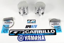 CP-Carrillo Yamaha Banshee 66mm +2 Big Bore Cylinder Pistons Top End Rebuild Kit