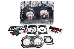 CP-Carrillo Yamaha Banshee 66mm +2 Big Bore Cylinder Pistons Top End Rebuild Kit