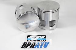 CP-Carrillo Yamaha Banshee 66mm +2 Big Bore Cylinder Pistons Top End Rebuild Kit