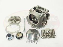 Cylinder Head Full Kit for Chinese 70cc Big Bore for 139FMB 50cc 70cc Upgrade