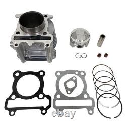 Cylinder Piston Kit 59mm Big Bore Replacement for Yamaha Mio/Sporty/Smile 113cc