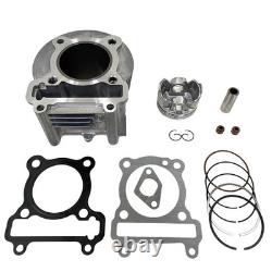 Cylinder Piston Kit 59mm Big Bore Replacement for Yamaha Mio/Sporty/Smile 113cc