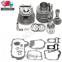 Cylinder and Head 61mm Alloy Big Bore Kit GY6 150cc Scooters Mopeds Performance