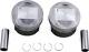 Drag Specialties Big Bore Pistons Kit 3.875 Std 10.251 Comp For 99-06 Twin Cam