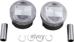 Drag Specialties Big Bore Pistons Kit 3.875 Std 10.251 Comp for 99-06 Twin Cam