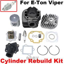 ENGINE CYLINDER BIG BORE REBUILD KIT For E-Ton Viper 100CC 2 Stroke 90 90R ATV