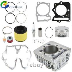 For 1999-2008 Honda Trx400ex Big Bore Cylinder Piston Rings Top End Kit New