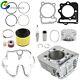 For 1999-2008 Honda Trx400ex Big Bore Cylinder Piston Rings Top End Kit New