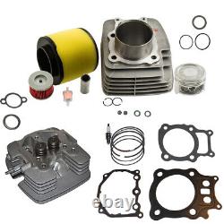 For 2000-2006 Honda Rancher TRX350 Top End Kit Big Bore Cylinder Head Piston Kit