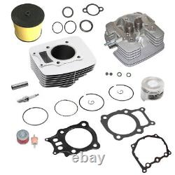 For 2000-2006 Honda Rancher TRX350 Top End Kit Big Bore Cylinder Head Piston Kit