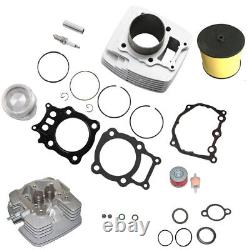 For 2000-2006 Honda Rancher TRX350 Top End Kit Big Bore Cylinder Head Piston Kit