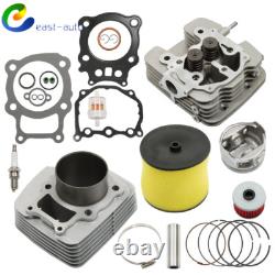 For 2000-2006 Honda Rancher TRX350 Top End Kit Big Bore Cylinder Head Piston Kit For 2000-2006 Honda Rancher TRX350 Top End Kit Big Bore Cylinder Head Piston Kit