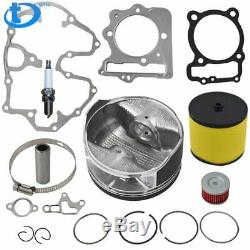 For 99-08 Honda Trx400ex 440cc Big Bore Cylinder Piston Rings Top End Kit 89mm