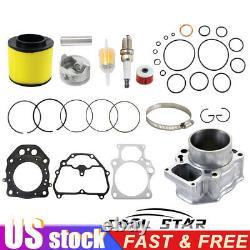 For Big Bore Cylinder Top End Kit 2007-2020 Honda TRX 420 Rancher 420 to 500