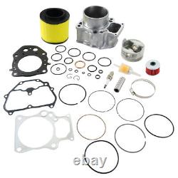 For Big Bore Cylinder Top End Kit 2007-2020 Honda TRX 420 Rancher 420 to 500
