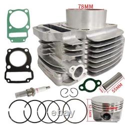 For Polaris 325 78mm Big Bore Cylinder Piston Gasket Kit Top End