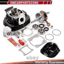 For Yamaha Blaster 200 66mm Big Bore Cylinder Crank Pro X Piston Rebuild Kit ATV