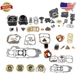 GY6 50cc Big Bore Kit 50mm 100cc Upgrade 69mm Valves Performance Scooter Engine