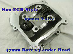 GY6 80cc 47mm QMB139 BIG BORE ENGINE KIT (69mm VALVES) NON-EGR BIG SET