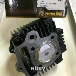 HONDA 120cc TRX90 BIG BORE KIT CYLINDER 56mm PISTON RINGS GASKET DHL Express