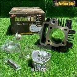 HONDA 120cc TRX90 BIG BORE KIT CYLINDER 56mm PISTON RINGS GASKET DHL Express