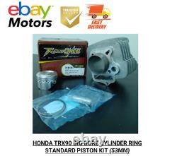 HONDA TRX90 Big Bore Cylinder Ring 53mm Standard Piston Kit FAST SHIP