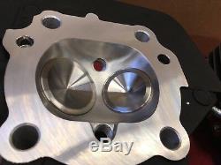 Harley 107 big bore kit with ported, polished and flowed heads