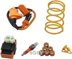 High-Power GY6 50cc Big Bore Kit 50mm 100cc 69mm Valve Racing Performance