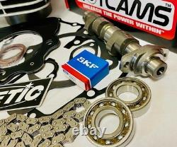 Honda 400EX 400X 89mm Big Bore Kit Valves Springs Stage 2 Hotcam +4 440c Top End