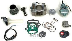 Honda CRF50 88cc Big Bore Kit Flat Top Piston with Cam and Carb 2000-2020 XR50