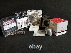 Honda CRF70/XR70 Big Bore Top End Kit Cylinder Wiseco Piston Valves and Gaskets
