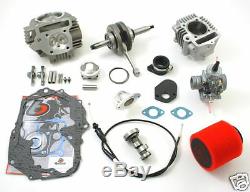 Honda Crf50 Xr50 108cc Big Bore Stroker Crankshaft Carb Head Kit Z50 Crf Xr 50