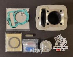 Honda XL100 XR100 CRF100 cylinder 115cc (57.00mm) Bad Boy BB1 big bore kit