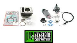 Honda XR100 CRF100 120CC Big Bore Kit & VM26 Big Carb Kit! TB Parts TBW9087