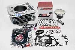 Honda XR400 TRX 400EX 87mm 416cc Big Bore Top End Rebuild Kit Wiseco 101 Piston