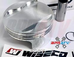Honda XR400 TRX 400EX 87mm 416cc Big Bore Top End Rebuild Kit Wiseco 101 Piston