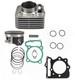 Honda Xr 400 440 Big Bore Cylinder 111 Namura Piston Kit Gasket Set 89mm Xr400r