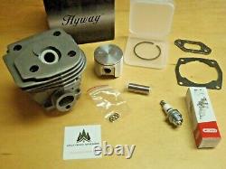 Hyway Big Bore Nikasil 47mm cylinder piston kit for Husqvarna 357 359 357XP HQ