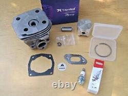 Hyway Big Bore Titanikel 47mm cylinder piston kit for Husqvarna 357 359 357XP HQ