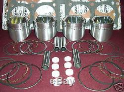 MTC Kawasaki KZ1000J K M P R Big Bore Piston Kit 1075cc