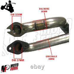 Mf2405 Collettore Big Bore 32 Marmitta Proma Vespa Special Pk Et3 Primavera