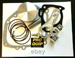 MiniBike 243cc Big 72mm Bore 59.5mm Stroker Block Billet Rod Kit 24hrShip USA
