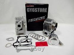 NARAKU SCOOTER PERFORMANCE BIG BORE CYLINDER & HEAD KIT 52.4mm