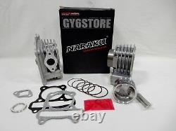 NARAKU SCOOTER PERFORMANCE BIG BORE CYLINDER & HEAD KIT 52.4mm