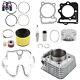 New Big Bore Cylinder Piston Rings Top End Kit For Honda Trx400ex 1999-2008