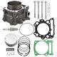 Niche 686cc Big Bore Cylinder Piston Gasket Kit For Yamaha Raptor 660r 2001-2005