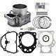Niche Big Bore Cylinder Gasket Piston Kit For Honda Foreman Rubicon 500 Trx500