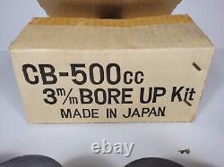 NOS Honda CB500 555cc Cafe Racer Big Bore Piston Kit CB 500 CB500K