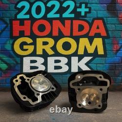 New! Big Bore Kit 2022+ Honda Grom With Ported Big Valve Head And Cam, Ported Tb